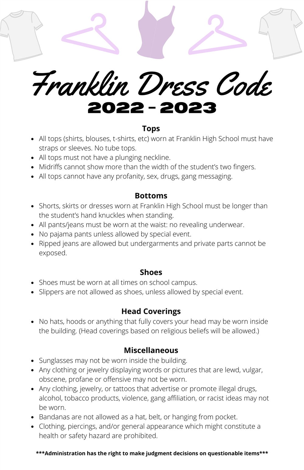 Dress Code